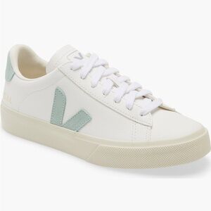 Veja Campo Sneakers Size 9 White/Matcha